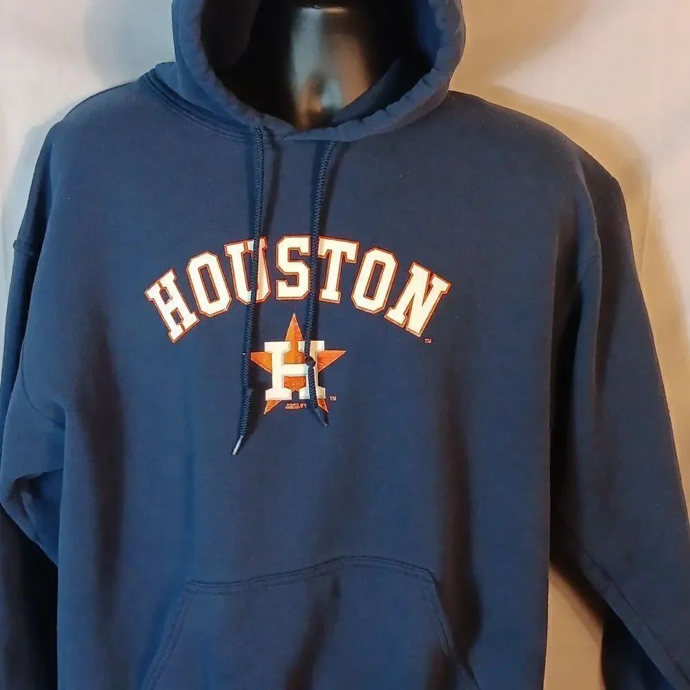 Houston Astros Navy Blue Hoodie - Picture 2 of 5